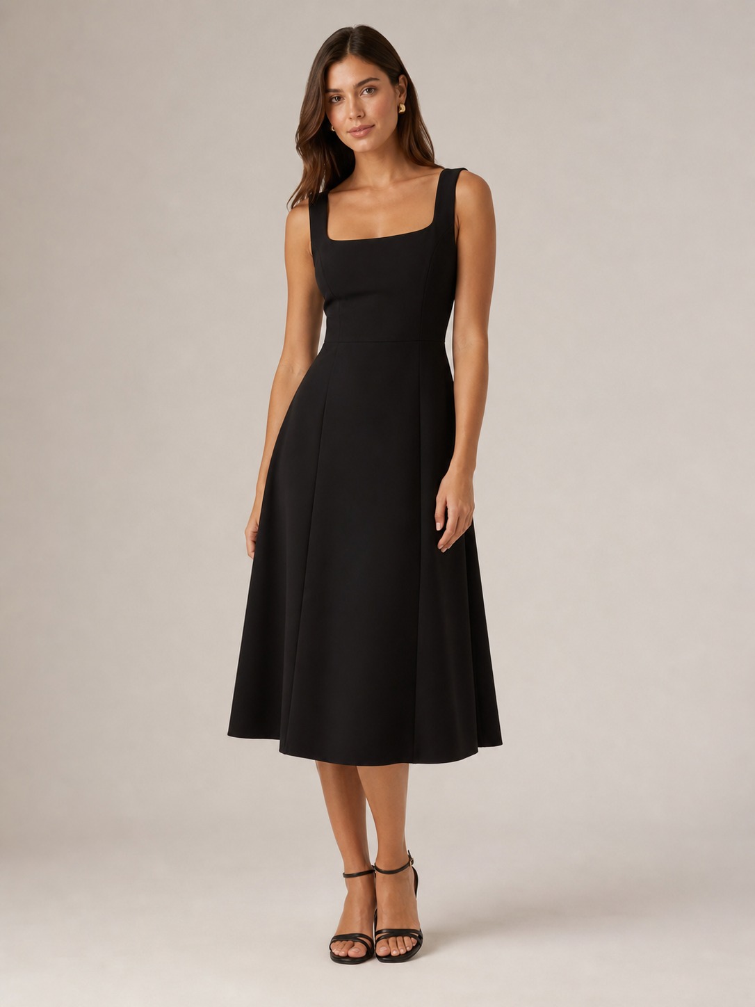The Sculpted Midi Dress